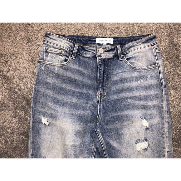Risen Jeans Tapered Leg Distressed Jeans Size 11/30 - Picture 2 of 8